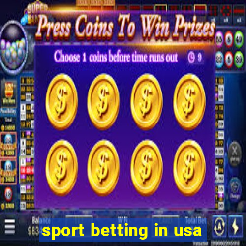 sport betting in usa