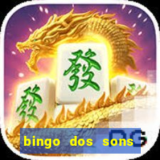 bingo dos sons iniciais como jogar