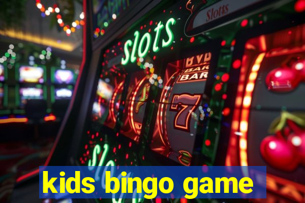 kids bingo game