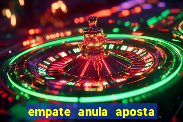 empate anula aposta em múltiplas