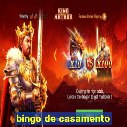 bingo de casamento