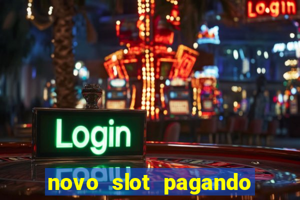 novo slot pagando no cadastro