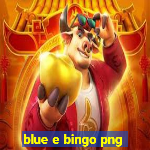 blue e bingo png