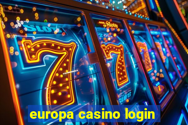 europa casino login