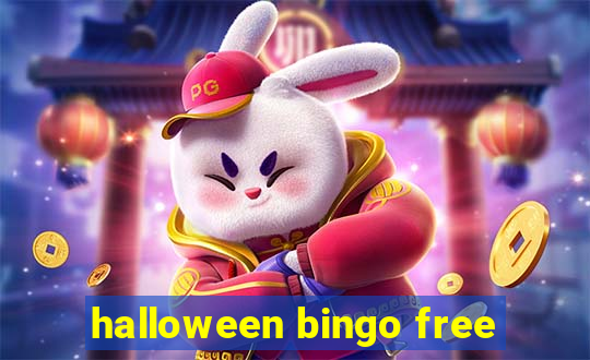 halloween bingo free