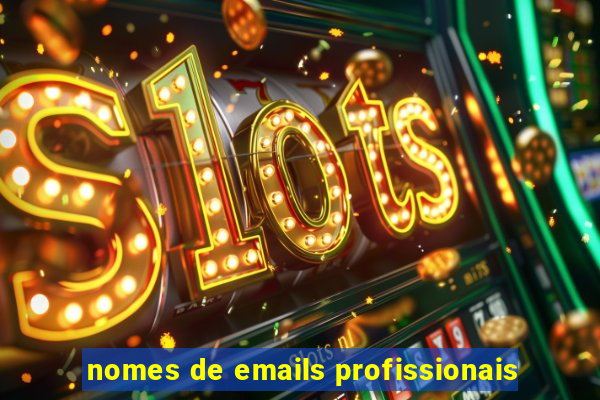 nomes de emails profissionais