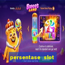 persentase slot hari ini