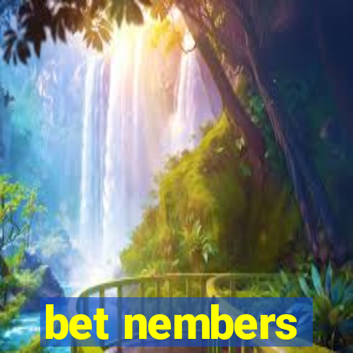 bet nembers