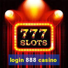 login 888 casino