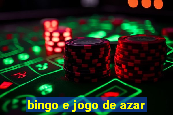 bingo e jogo de azar