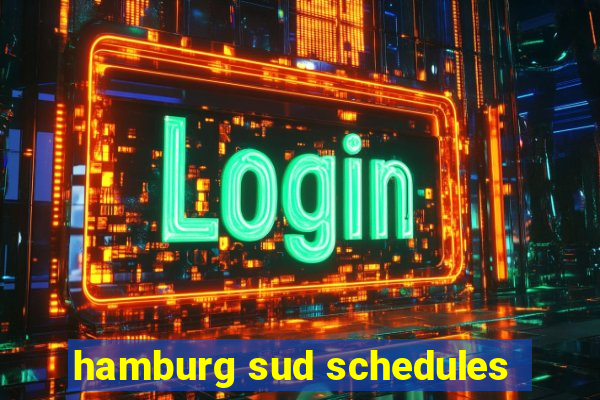 hamburg sud schedules