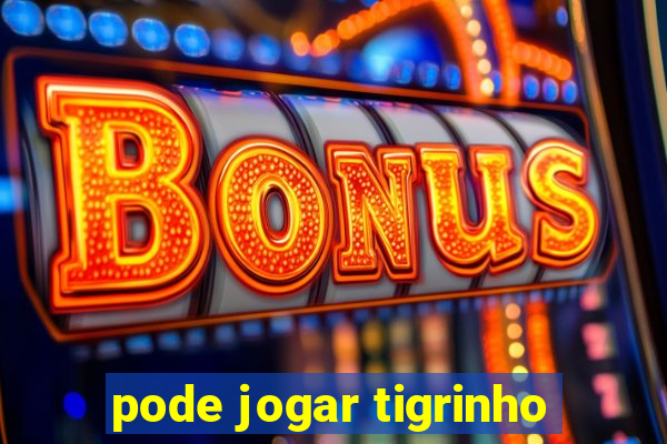 pode jogar tigrinho