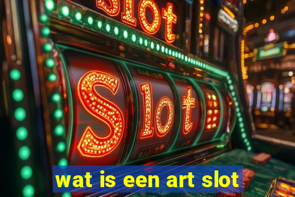 wat is een art slot