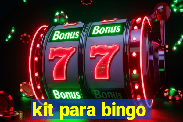 kit para bingo