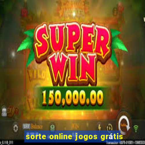 sorte online jogos grátis