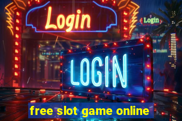 free slot game online