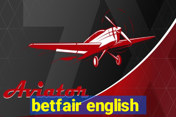 betfair english