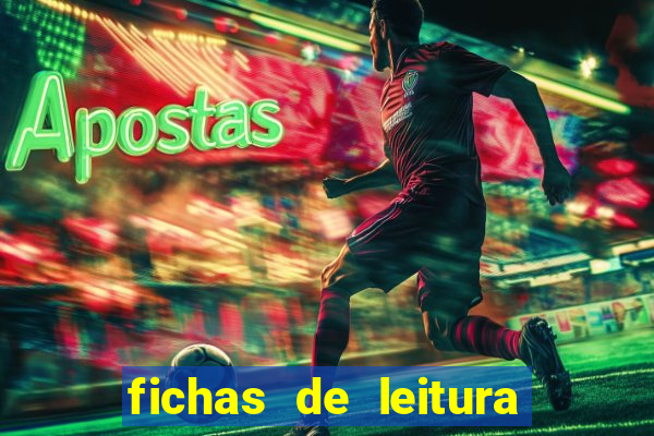 fichas de leitura pdf grátis