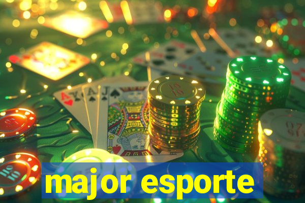 major esporte