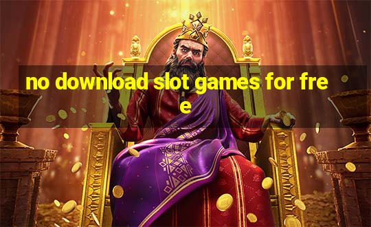 no download slot games for free