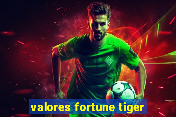 valores fortune tiger