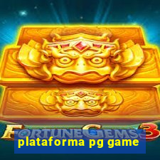 plataforma pg game