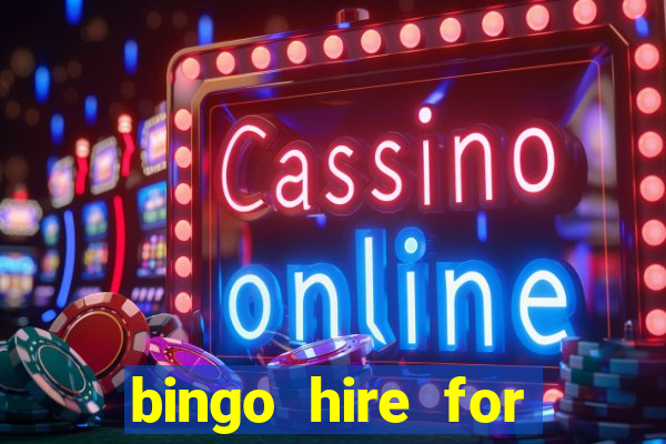 bingo hire for parties leigh