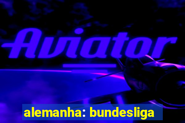 alemanha: bundesliga