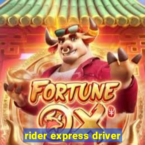 rider express driver