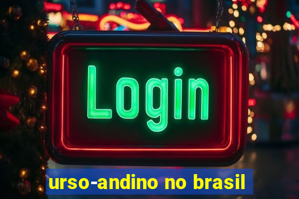 urso-andino no brasil