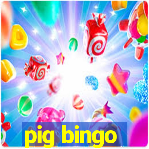 pig bingo