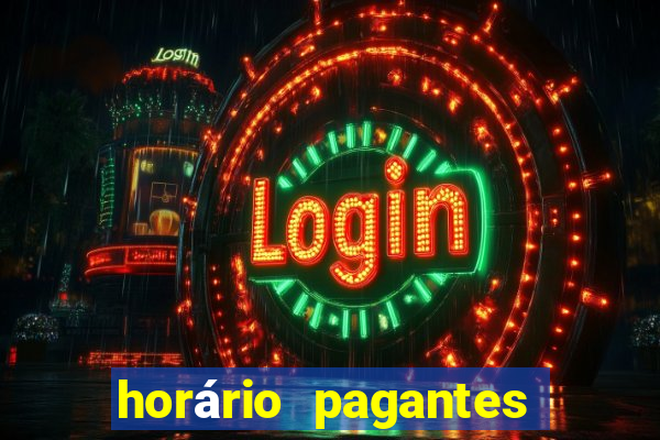 horário pagantes do fortune tiger