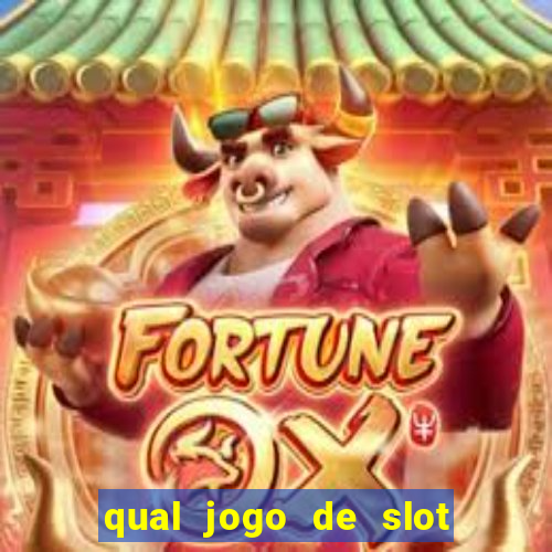 qual jogo de slot paga de verdade