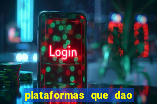 plataformas que dao bonus ao se cadastrar