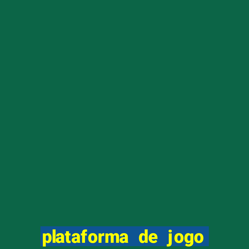 plataforma de jogo pagando agora