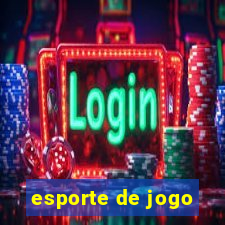 esporte de jogo