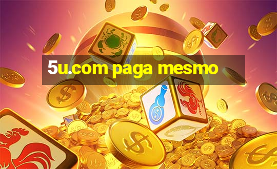 5u.com paga mesmo