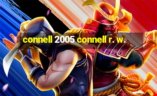 connell 2005 connell r. w.