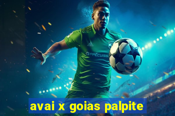 avai x goias palpite