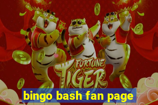 bingo bash fan page