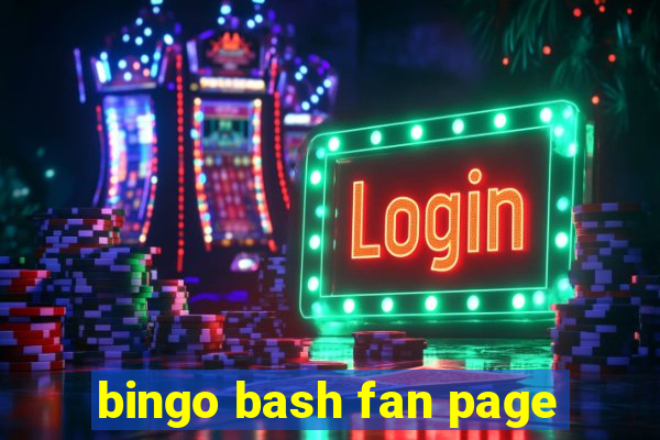 bingo bash fan page