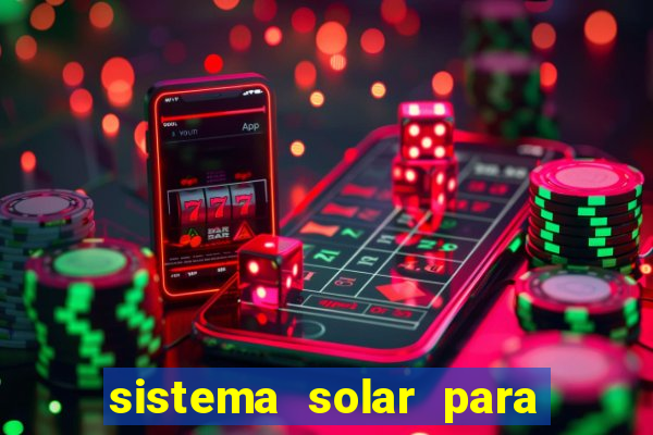 sistema solar para colorir pdf