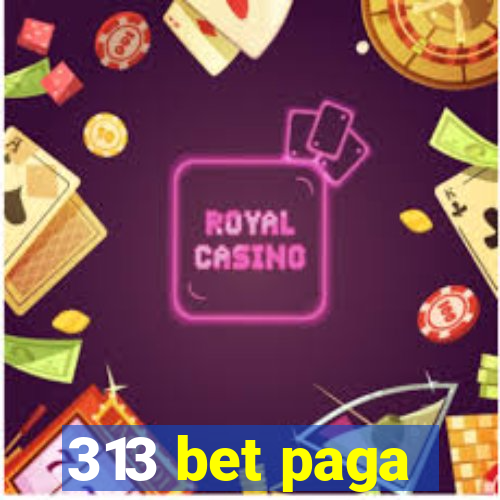 313 bet paga