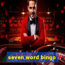 seven word bingo