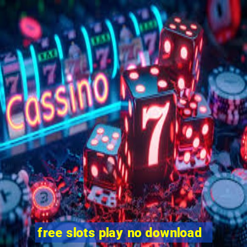 free slots play no download