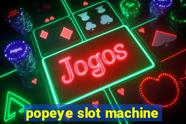 popeye slot machine