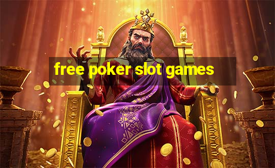 free poker slot games