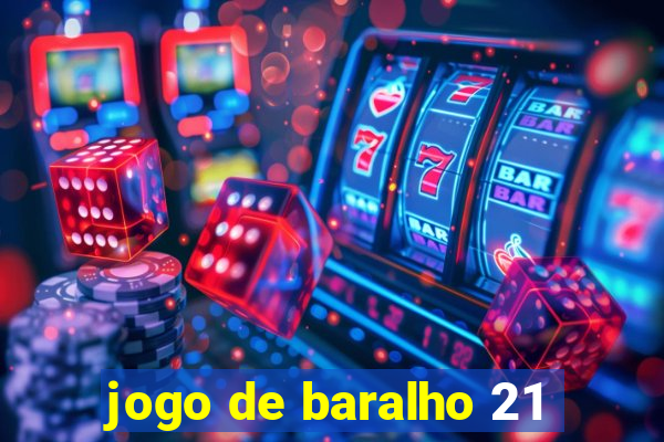 jogo de baralho 21