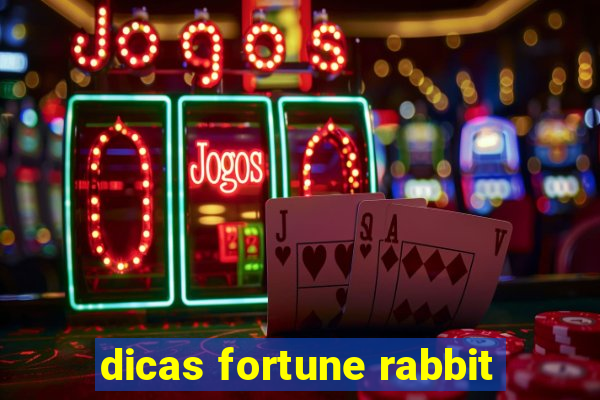 dicas fortune rabbit