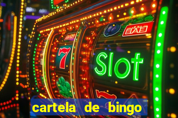 cartela de bingo para cha revela??o